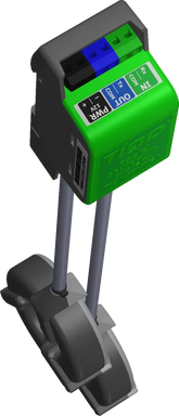 Tigo RSS Transmitter Din Rail, Dual RSS Core (SKU Part Number 490-00000-20)